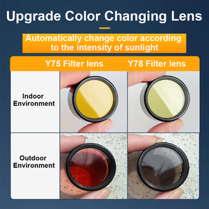 Portable 3x Filter Binoculars Alloy Frame Foldable Design Polarized <strong>Lens</strong> for Concert Fishing High-quality <strong>Telescope</strong> Binoculars - Product Image 5