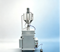 Machine de remplissage semi-automatique à température constante pour matériaux visqueux, empêchant la solidification par refroidissement