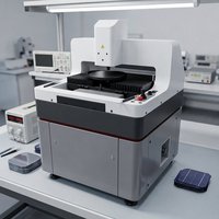 HOTOTECH Microscope optique 3D, testeur de rugosité de surface, mesure de la hauteur des crêtes, inspection des cellules solaires, des plaquettes de silicium et des panneaux photovoltaïques