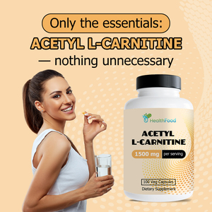 Suplementos Adelgazantes con Logotipo Personalizado para Adultos, Cápsulas Halal de Acetil L-Carnitina, Apoyo para la Función Cerebral y Nerviosa, Potenciador del Metabolismo - Product Image 3