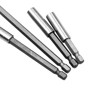 Sodaril - Juego de Puntas Magnéticas Hexagonales Internas Extendidas de 6,35 mm, Punta de Bola de 1/4, Cromadas, de Acero al Cromo Vanadio, para Reparación Automotriz - Product Image 1