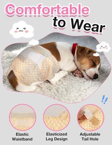 <span class=keywords><strong>DONO</strong></span>'DIARY 10 Uds. Pañal desechable para perros económico eliminación de residuos de mascotas pañal para mascotas femeninas - Product Image 5