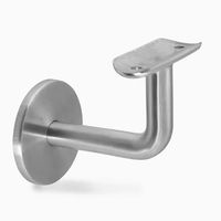 Support mural en acier inoxydable pour main courante d'escalier, fixation pour balustrade de balcon