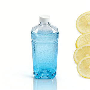 Botella Cuadrada de Plástico <span class=keywords><strong>PET</strong></span> para Bebidas, Aceite Comestible, Alcohol, Jabón Líquido y Agua Mineral con Tapa de Rosca - Product Image 4