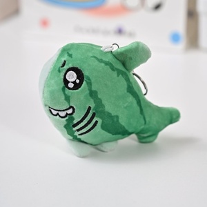 Llavero de Peluche de Tiburón Adorable, Diseño Creativo de Dibujos Animados, Relleno de Algodón PP, 0-10cm, Muñeco Divertido, Regalo para Navidad - Product Image 6