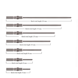 Tùy Chỉnh Ph0 Ph1 Ph2 6*60Mm Chiều Dài Chuyên Nghiệp Công Cụ Sửa Chữa Chéo Đầu Điện Tuốc Nơ Vít Bits - Product Image 5