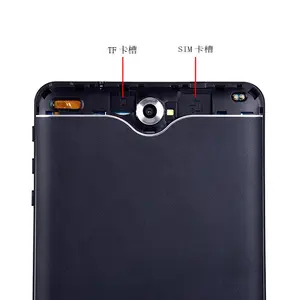 7 inç akıllı 1024x600 dört çekirdekli çift Sim kart yuvası telefon 3G Gps sekmeler Android Tablet Pc usb portu ile dahili 3G