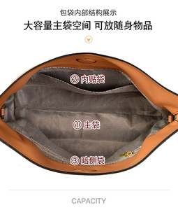 Fashion New Designer Crossbody <b>Bags</b> High Quality PU Leather Shoulder Messenger <b>Bag</b> Casual Totes Luxury Women Handbags and Purses - Product Image 3