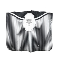 KIKI NEWGAIN Cape de coiffure imperméable en polyester pongé, vente en gros, col en silicone, logo personnalisable pour usage professionnel en salon