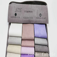 Tissu en suède enduit durable pour canapé, chaise, mobilier et décoration intérieure