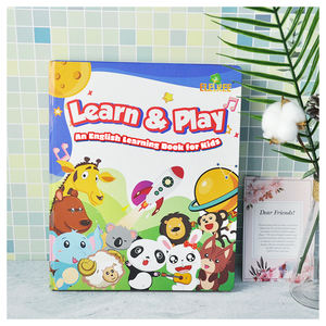 Libro de sonido interactivo para niños español inglés Abc aprendizaje tablero parlante impresión de libros - Product Image 5