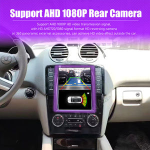 เครื่องเล่นมัลติมีเดียสเตอริโออัตโนมัติระบบแอนดรอยด์128GB นำทาง GPS แบบไร้สายในรถยนต์วิทยุสำหรับ Mercedes-Benz ML GL 2005-2011 - Product Image 4