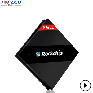 Nuevos productos calientes H96 Max DDR3 4 GB 32 GB Flash Rockchip RK3399 seis Core H.265 4 K * 2 K 1000 <span class=keywords><strong>m</strong></span> Android tv - Product Image 1