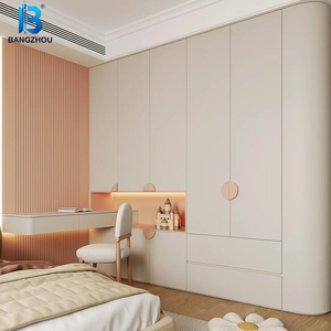 Armario <span class=keywords><strong>de</strong></span> Madera Moderno Personalizado, Hecho a Medida Según las Dimensiones <span class=keywords><strong>de</strong></span> la Habitación - Product Image 2