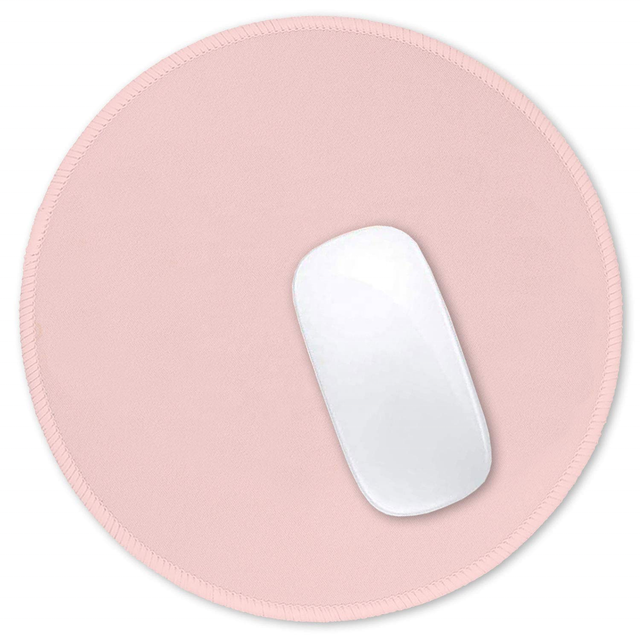 Round Gaming Mouse Pad with Smooth Edge Non-Slip Silicone Base PC Laptop Office Gamer Accessories in Stock