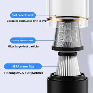 Nuovo Arrivo: Aspirapolvere Senza Fili USB per Casa e Auto, Portatile con Funzione Soffiante, Motore Brushless, Pronto per la Spedizione - Product Image 4