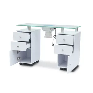 Dentaire utilisé salon de clou technicien tables à vendre (KZM-N053)