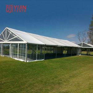 Carpa Blanca Resistente para Eventos y Bodas, con Capacidad para 100 Personas, 200 Asientos, 300 Invitados, 15x20m, 15x30m - Product Image 1