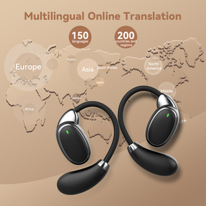Auriculares de Traducción de Voz Inteligente VORMOR V18, Chino-Inglés, Multilingüe, BT 5.4, Traductor Intraaural y Supraaural - Product Image 4