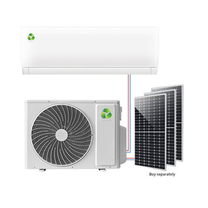 Ibrido solare Mini-Modulare condizionatore d'aria 9000BTU 12000BTU 18000BTU 24000BTU pannello solare completo per la casa dell'hotel di ospitalità - Product Image 1
