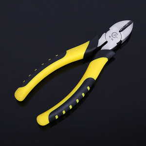 Flat Nose Pliers 8 Inch Needle Nose Pliers 6 Inch Diagonal Pliers <b>Chrome</b> Vanadium Steel Industrial Grade Shandong Origin - Product Image 2