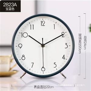 Chinese Style Table <b>Clock</b> Quartz Movement Circular Design Home Decoration Bedroom Living Room <b>Desk</b> <b>Clock</b> Creative Display - Product Image 4