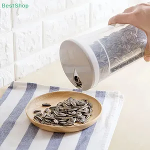 Boîte de rangement carrée hermétique pour nouilles, empilable, écologique, en plastique alimentaire, avec compartiments gradués pour la cuisine - Product Image 3