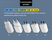 Chargeur de téléphone mini CE KC 5V 1A 5V 2A Chargeur mural USB Chargeur de téléphone portable pour smartphones Appareils électroménagers Appareil de beauté