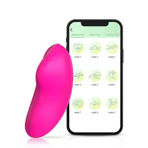 Kepuasan baru produk dewasa wanita pengendali jarak jauh Bluetooth nirkabel G Spot Mini Vibrator kontrol aplikasi mainan seks 2024