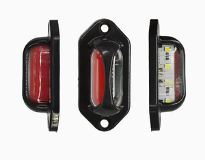 Feux latéraux <span class=keywords><strong>de</strong></span> camion 12V/24V 8LED, feux <span class=keywords><strong>de</strong></span> <span class=keywords><strong>plaque</strong></span> d'immatriculation bicolores et feux <span class=keywords><strong>de</strong></span> signalisation - Product Image 4