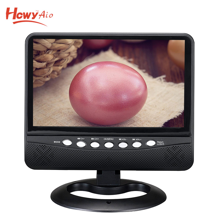 7 pollici tv digitale 7 "Portable Handheld tv LCD con Costruito in ATSC/NTSC Tuner (Nero)