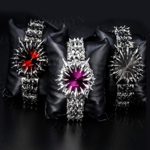 Reloj Personalizable de Acero Inoxidable con Movimiento Mecánico de Cuarzo, Manecillas Luminosas, Correa Sólida y Esfera con Logotipo Personalizable - Product Image 2