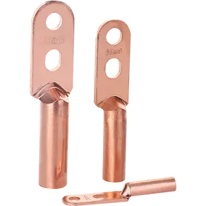 Two Holes Terminals Tubular Cable Lugs Small Size Cable Manufactured DT-300A Series Copper Lug Termin Lug Price