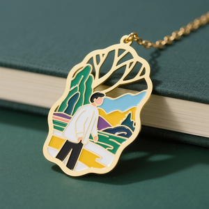 Marcadores de Libros Elegantes y Personalizados de Acero Inoxidable con Cinta para Recuerdos Corporativos - Product Image 4