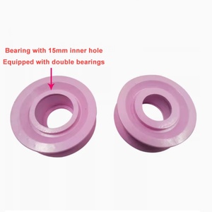 Poulie de guidage en céramique 99% 70*27mm pour le tréfilage de fil, Fourniture OEM - Product Image 3