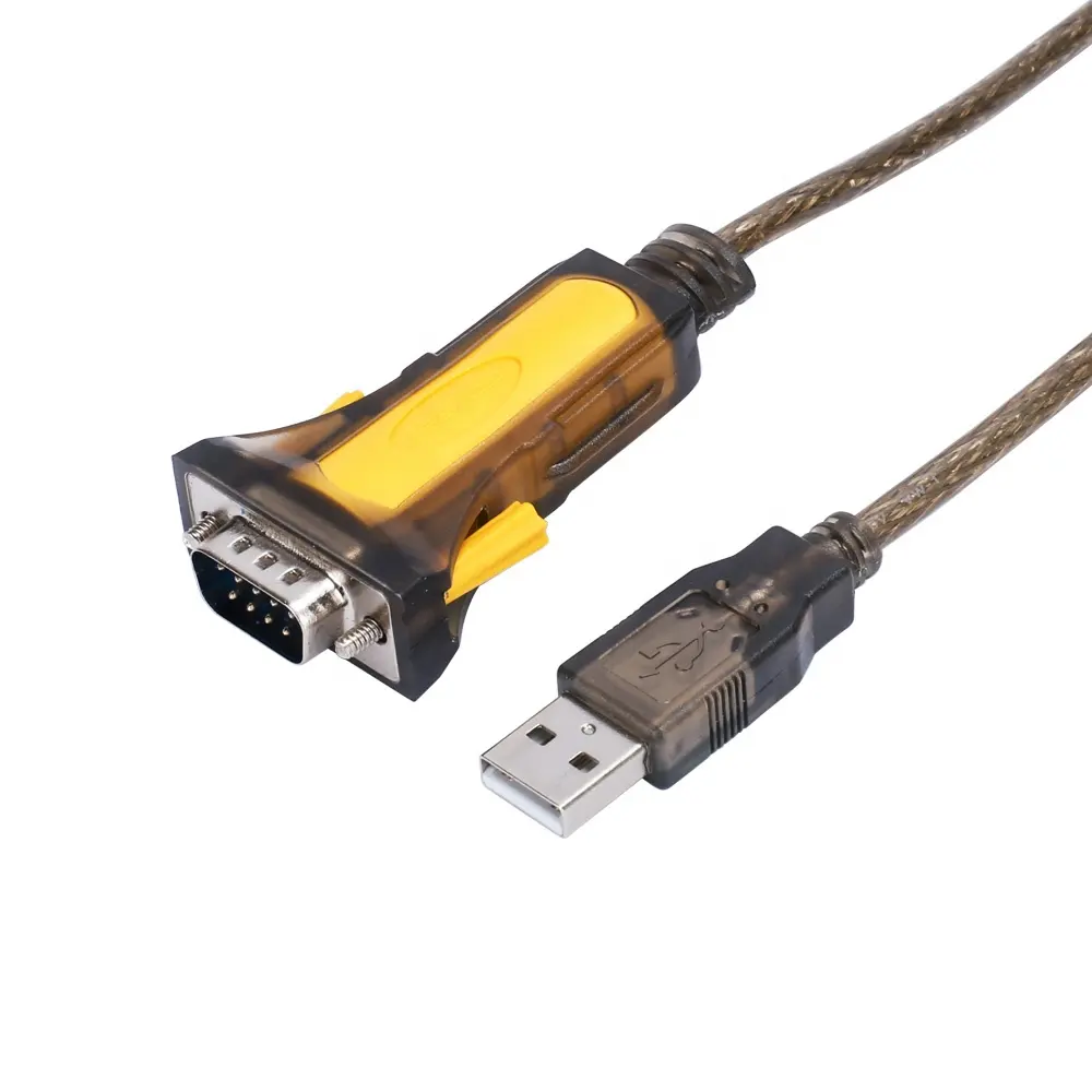 IOCREST-Cable USB A RS232 DB9, convertidor macho A macho con Chipset PL2303 para Windows 10