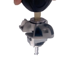 Bmw E46 Door <b>Lock</b> Cylinder 51217019975 Cylindrical <b>Lock</b> With 2 Keys Aluminum Grey - Product Image 5