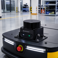 SAKADY Haute Qualité 360 °   Scanner laser Lidar avec protection IP65, communication Ethernet, portée de détection de 0,06 à 10 m, évitement d'obstacles
