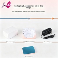 Lampe UV Professionnelle Rechargeable Sunkin 120W pour Séchage de Vernis Gel, 30 LED, Quatre Modes de Minuterie, Contrôle Précis, Idéale pour Manucure à Domicile et Vente en Gros