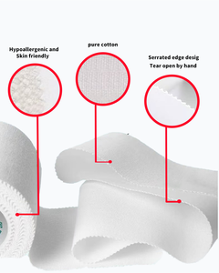 OEM/ODM 2,5 cm Premier Boxing Sports Tape Athletic Rigid Strapping Tape para Kickboxing MMA pegado con óxido de zinc - Product Image 5