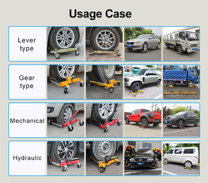 100mm Dört Tekerlekli Ağır Hizmet Tipi Çelik Araç Taşıyıcı OEM Özelleştirilebilir Sıcak Daldırma Galvanizli Garaj/Depo Araç Taşıma İçin - Product Image 6