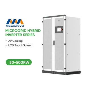 ระบบโซลาร์เซลล์ไฮบริดเชิงพาณิชย์ Megarevo Microgrid Series ขนาด 150kw 250kw 300kw 400kw 500kw สำหรับอุตสาหกรรมแบบสามเฟส - Product Image 3