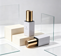 Étui à rouge à lèvres vide personnalisé, formes multiples (carré, rond), tube de luxe pour maquillage, emballage cosmétique pour marque de produits de beauté