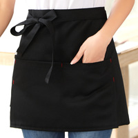 Duolai Unisex Keuken Restaurant Café Logo Custom Bistro Ober Serveerster Koken Bakken Schilderij Chef Half Schort Taille Schorten