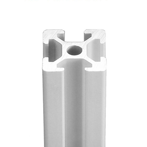 Vente en gros de profilés en aluminium anodisé noir 2020, profilés industriels en aluminium <span class=keywords><strong>20x20</strong></span> pour le bricolage, cadre de table d'atelier - Product Image 3