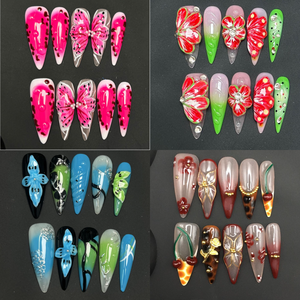 <span class=keywords><strong>Uñas</strong></span> <span class=keywords><strong>de</strong></span> <span class=keywords><strong>Gel</strong></span> Francesas <span class=keywords><strong>de</strong></span> Lujo con Pedrería, <span class=keywords><strong>Uñas</strong></span> Acrílicas Personalizadas, <span class=keywords><strong>Uñas</strong></span> Postizas al por Mayor <span class=keywords><strong>de</strong></span> China, Diseño Único - Product Image 5