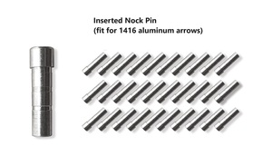 Goupille de flèche en aluminium Musen pour flèche en aluminium 1416 1516 1616 1716 1816 1916, pour <span class=keywords><strong>tir</strong></span> à l'<span class=keywords><strong>arc</strong></span> - Product Image 2