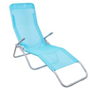 Chaise longue de plage <span class=keywords><strong>pliable</strong></span> portable - Chaise longue de soleil confortable pour l'extérieur, lit <span class=keywords><strong>pliable</strong></span> pour le jardin - Product Image 1