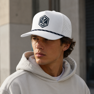 Casquette de golf en silicone à cinq panneaux, logo personnalisé, haute qualité, faible MOQ, snapback en silicone, respirante, séchage rapide, durable, pour hommes et femmes - Product Image 5