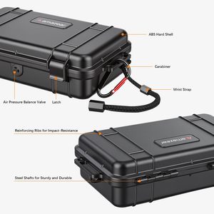 Amazear Portable EVA <b>Hard</b> <b>Case</b> Sturdy Resistant Protective <b>Case</b> for Pocket4, Action <b>Camera</b> Accessories - Product Image 3